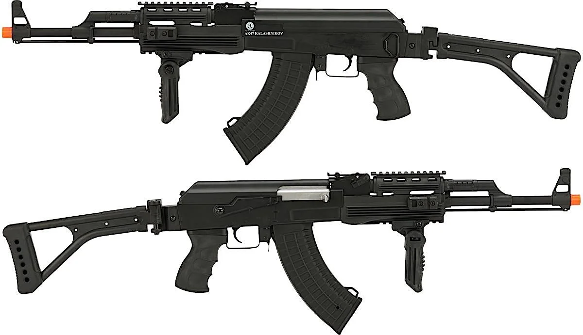 Cybergun Kalashnikov AK47 Tactical Folding Stock AEG Airsoft
